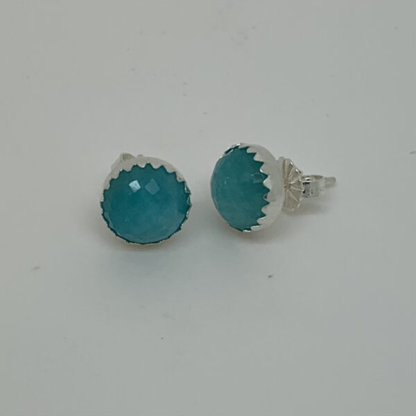 /BlueAmazoniteStudEarrings