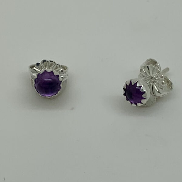 /4mmAmethystStudEarrings