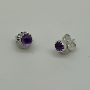 /4mmAmethystStudEarrings
