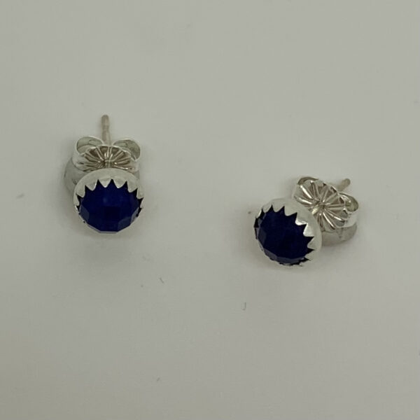 /Lapis Lazuli Stud Earrings
