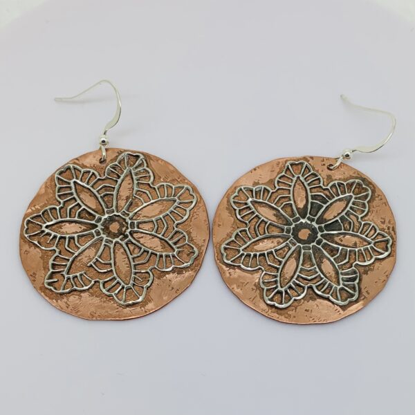 Lace Snowflake Earrings