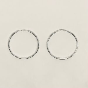 SmallEndlessHoopEarrings/