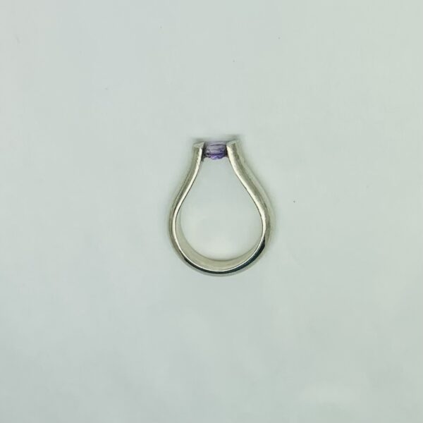 AmethystTensionSetRing/